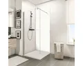 Duschrückwand SCHULTE DecoDesign Unifarbe Brillant-Weiß Hochglanz 210 x 100 cm D