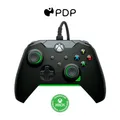 PDP verkabelt Controller Neon Schwarz für XBOX Series X|S, Gamepad, Video Game , Gaming Controller, XBOX One, Offiziell Lizenziert