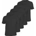 LOBO NEGRO® T-Shirt Arbeits-Worker Shirts 5er Pack schwarz XL