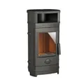 Invicta Guss KaminofenTreville Backfach Gusskamin Schwedenofen Backrohr 8kw