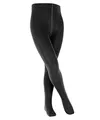 FALKE Unisex Kinder Strumpfhose Family K Ti nachhaltige Baumwolle dick einfarbig 1 Stück, Grau Anthracite Melange 3080, 170-176