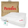 PARADIES Sommerdecke 135x200 cm - Prima Light Bio, atmungsaktive Sommerbettdecke 135x200 leicht, Steppdecke