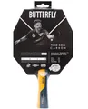 Butterfly Timo Boll Carbon Tischtennisschläger | ITTF zertifizierter Wakaba Belag für Wettkampf | 2,0 mm Schwamm | für trainierte Profi Vereinsspieler