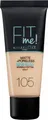 MAYBELLINE NEW YORK Foundation FIT ME! MATTE + PORELESS MAKE-UP, für einen natürlich mattierten Teint, leichte bis mittlere Deckkraft