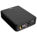Option DRIVE7.6UA Aktiv-Subwoofer - Kompakter Untersitz-Subwoofer mit integrierter Endstufe - inkl. Pegelfernbedienung - High-Level-In, 100 Watt RMS, 30 Hz - 150 Hz, 3.5kg