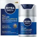 NIVEA Men Anti-Age Hyaluron Feuchtigkeitscreme 50 ml, Tagescreme, Männer, Reife Haut, Jeder Hauttyp, Gesicht, Anti-Aging, Anti-Falten, Feuchtigkei...