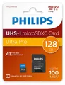 Philips MicroSDXC Card 128GB Class 10 UHS-I U3 incl. Adapter