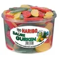 HARIBO Fruchtgummi SAURE GURKEN, 150er Runddose