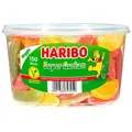 1 Dose Haribo Saure Gurken 1350g saure Fruchtgummi-Gurken 3-fach sortiert 150er
