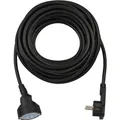 Brennenstuhl Kurzverlängerungsleitung mit Winkel-Flachstecker EU-Stecker (10 m, CEE 7/3) (1168980010)