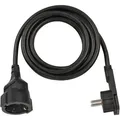 Brennenstuhl - 1168980010 Strom Verlängerungskabel Schwarz 10.00 M H05vv-f 3g 1,5 Mm2