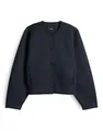 someday Damen Sweatshirt | USANJA Regular Blousonjacke aus Scuba Sweat Ocean, 42