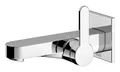 Keuco IXMO Einhebel-Waschtischarmatur eckig 165 mm mit Griff Flat - Verchromt - 59516010302