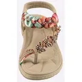 Andrea Conti Sandale Sandalette beige|bunt 37 EU