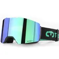 Magnetische Skibrille Herren Damen OTG Für Brillenträger, Sekundenschneller G...