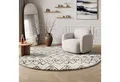 Sanat Teppich Boho 8200, rund, Höhe: 10 mm, Kurzflor, robust, Boho, Scandic, für Fussbodenheizung geeignet
