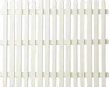 Vorgartenzaun PLUS Retro 150 x 120 cm RAL 9010 weiß