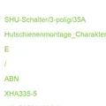 SHU-Schalter/3-polig/35A ABN XHA335-5 (4015153098381)