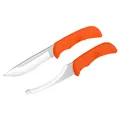 Outdoor Edge Zerwirkset Jäger-Pair Silver/Orange