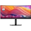 MSI Modern MD342CQP PC-Monitor 34 Zoll UWQHD Curved 1500R  VA-Display 3440 x 1440, KVM, Pip/PBP, Breites Farb Augenkomfort, integrierte Lautspreche...