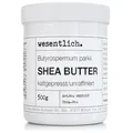Sheabutter kaltgepresst und unraffiniert 500g - 100% rein von wesentlich.