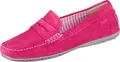 Sioux Carmona-700 Mokassin in Übergrößen Pink68662 große Damenschuhe, Größe:40