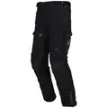 Modeka Motorradhose Panamericana 2 Motorrad Textilhose 3-Lagen-Laminat,Knieprotektoren enthalten,herausnehmbares Innenfu schwarz XL