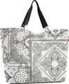 reisenthel shopper XL, Einkaufstasche, Tragetasche, Bandana White, 35 L, ZU1038