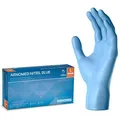 Arnomed Einmalhandschuhe Nitril Blue, blau, 100 Stück, Nitril, chemikalienbeständig, lebensmittelecht, Größe L