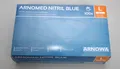 ARNOMED Einweghandschuhe Blau, Nitrilhandschuhe 100 Stk/Box Grösse . L