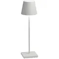 Zafferano Akkuleuchte Poldina Pro 38 cm Weiß