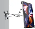 woleyi Anti-Diebstah Tablet Wandhalterung, Heavy Duty Abschließbar Wand Tablet Halterung mit Gelenkarm für Kiosk Store für iPad Pro Air Mini, Samsung Galaxy Tabs, Surface, weitere 7-11" Tablets
