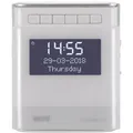 IMPERIAL DABMAN d15 – Radiowecker (DAB+, UKW, 2 Weckzeiten, dimmbares Display, USB-Ladebuchse) – Weiß