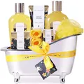 SPA LUXETIQUE Badeset 8 Stück Pflege mit ätherischem Öl und Vitamin E für tro