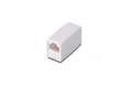 RJ45 Kupplung Cat 5e LAN Kabel Verbinder PoE Weiß für Switch Router DIGITUS
