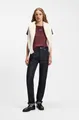 BOSS ORANGE High-waist-Jeans ADA SLIM HR 1.0 Premium Damenmode mit kleinen Schlitzen am Saum