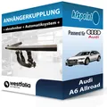 WESTFALIA Anhängekupplung abnehmbar passend für Audi A6 Allroad 03.2012-05.2019