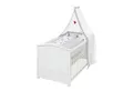 roba® Babybett Komplettbettset, verschiedene Ausführungen, Gitterbett, umbaubar, inkl. Textilausstattung