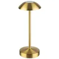 APS ALVA Tischleuchte, H: 20 cm, Ø 8 cm 17037 , Farbe: Gold