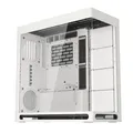 HAVN HS 420 Dual-Chamber ATX Mid Tower PC Gehäuse Weiß | Hybrid-Design, Platz für 11x 140mm Lüfter & 3X 420mm Radiator Support, SimpliCable Kabelmanagement, Tempered Glass, PWM Lüfter Hub