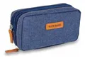 Elite Bags Kühlbeutel für Diabetiker, Farbe: Dunkler Jeansstoff, für Insulinpen und Blutzuckermessgerät