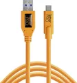 Tether Tools USB 3.0 zu USB-C 4,60m orange