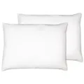 ZOLLNER Kopfkissen, Füllung: 100% Polyester, Seitenschläfer, Bauchschläfer, Rückenschläfer, Spar-Set, 50 x 70 cm, 100% Polyester, vom Hotelwäschespezialisten weiß 50 cm x 70 cm