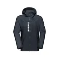 Mammut Aenergy WB Hooded Jacket Men | Atmungsaktive Windjacke für Herren | Schwarz, XL