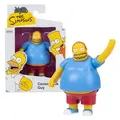 Jakks Pacific Actionfigur Die Simpsons Mini Figur, ca. 7 cm groß in Fensterbox Comic Book Guy