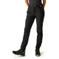 Regatta Zipp-Off-Funktionshose "Mountain" in Schwarz - 34