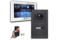 Goliath Intercom Video-Türsprechanlage Goliath IP Video Türsprechanlage mit Kamera 7-Zoll Anthrazit (Privat oder Gewerblich)