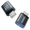 Adapter USB C auf USB 2 Stück 10Gbps Typ C Adapter auf USB 3.2 Buchse Handy-O...