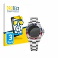 3x BROTECT Panzerfolie Schutzglas für Rolex GMT-Master II Display 9H Zubehör