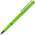 Lamy safari roll-ink green Tintenpatronenroller – zeitlos klassischer Stift mit ergonomischem Griff & Strichbreite M - Gehäuse aus robustem ASA-Kunststoff – inkl. Tintenpatrone T10 blau